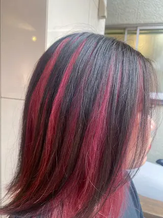 ミディアム カラー ✨艶カラー✨ 祥一朗　WAWAのヘアスタイル