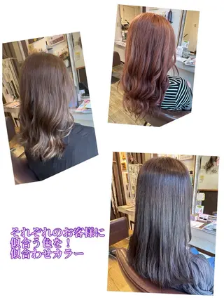 カラー 須内星良【笹塚】 似合わせカラー🌷のヘアスタイル