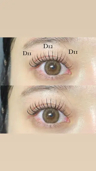 マツエク・マツパ ＋tico _ayanaのマツエク・マツパデザイン