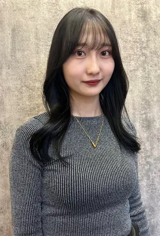 カラー 地毛風艶カラー🌿 喜多夏海のヘアスタイル