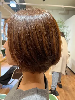 ショート カラー ✨ショート/ボブ 縮毛矯正✨アキラのヘアスタイル