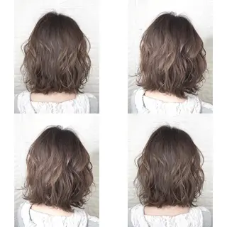 ミディアム カラー KIZU 髪質改善 オカルト怪談のヘアスタイル