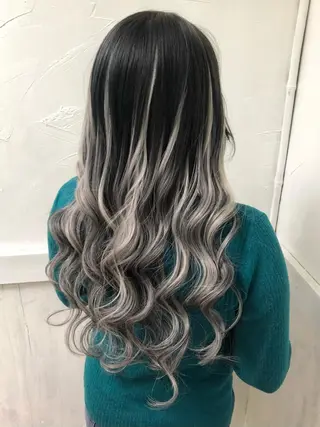 ロング ダブルカラー /垣尾颯大のヘアスタイル