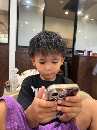パーマ メンズ レイビューティー豊田 丸山店アシスタントのヘアスタイル