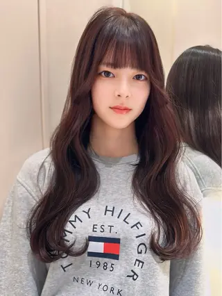 ロング カラー ✨髪質改善特化✨副 店長椎葉信乃介のヘアスタイル