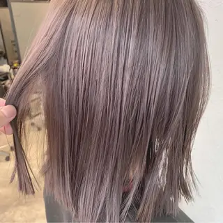 ミディアム カラー サイドバング 🇰🇷沼田　拓斗のヘアスタイル