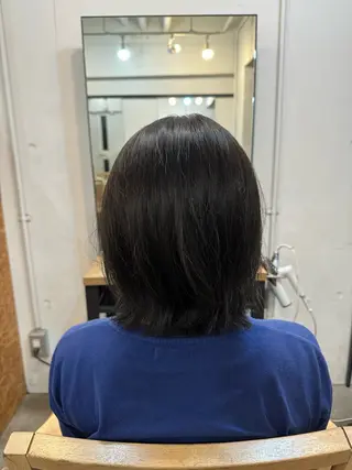 ミディアム カラー 横浜/ボブ/ ショート/はやとのヘアスタイル