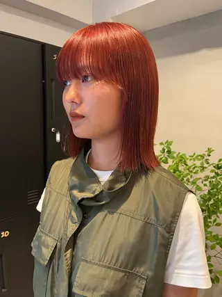 ミディアム パーマ/ボブ 似合わせヘア/ショウのヘアスタイル