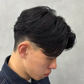 パーマ メンズ メンズパーマ特化 美容師/ハルキのヘアスタイル