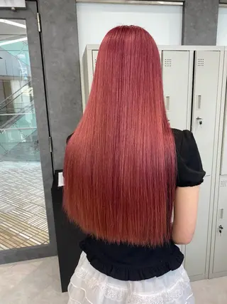 ロング カラー🌈/カット /栄/misa👻のヘアスタイル