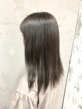 セミロング 桐原 竜也のヘアスタイル