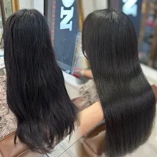 ロング 髪質改善透明感カラー 🩶Nanakoのヘアスタイル