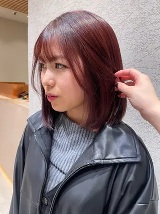 ミディアム ブリーチ🌟リタッチ 🎠KANON🎡のヘアスタイル