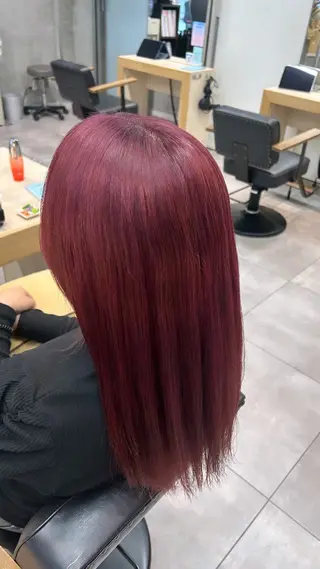 ロング カラー 透明感/艶感/ハイ トーン/HIKARUのヘアスタイル