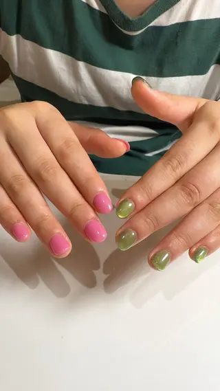 ネイル 栗林 夏鈴のネイルデザイン