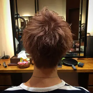 ショート カラー メンズ 💈大人の渋髪💈 店長　大橋侑弥のヘアスタイル