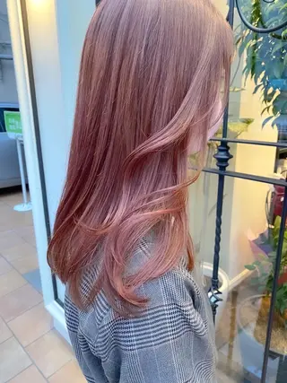 ミディアム カラー ビューティービースト 鹿児島店のヘアスタイル