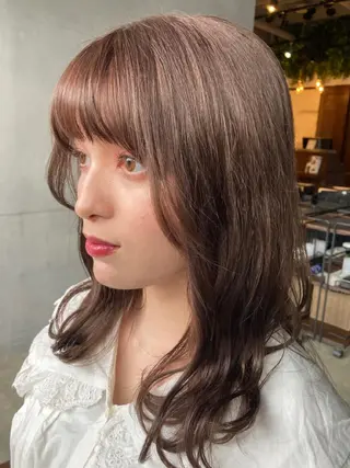 セミロング カラー mit by tree吉祥寺所属・パーソナルカラー 美容師國分優太のその他イメージ