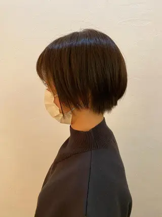 ショート カラー 黒田 凱斗のヘアスタイル