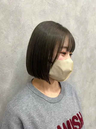 ショート カラー 💛【Dico】 ayuna💛のヘアスタイル