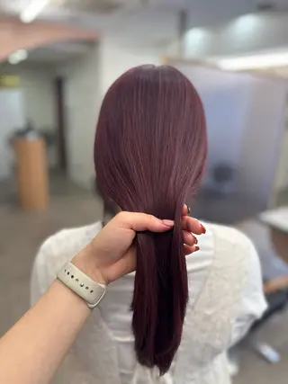 カラー SOL by shes 梅田茶屋町所属・NAO/ 髪質改善/艶カラーのヘアスタイル
