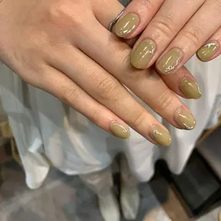 ネイル 《ニュアンスネイル》 risaのネイルデザイン