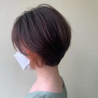 ショート 韓国ﾍｱ&ｼｮｰﾄ ボブ💜桑原のヘアスタイル