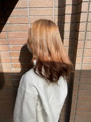 ミディアム カラー ✨ダメージを感じない 美髪ヘア✨ 野口春貴のヘアスタイル