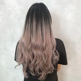 ロング hair make belle所属・國生 香織のヘアスタイル