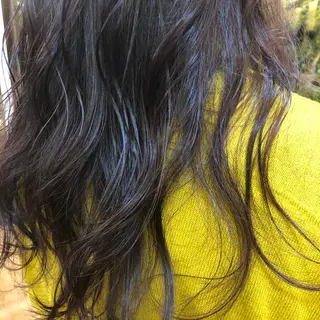 ロング カラー 川元 汐音のヘアスタイル