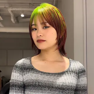 ショート カラー share salon OXY所属・🌈ショートの神様 🌈原田公祐のヘアスタイル