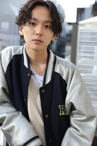 ショート パーマ メンズ 7Bridge所属・ハッシュカット 小西貫太のヘアスタイル