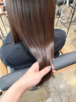 セミロング カラー 透明感カラー/ボブ /ショート/小由葵のヘアスタイル