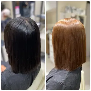 カラー ハイトーン✨艶髪💘 💘 AYANO💘のヘアスタイル