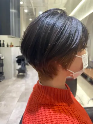 ショート 透明感カラー/艶髪 ♥柏谷菜穂♥のヘアスタイル