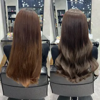 ロング カラー ヘアアレンジ ar+ ❤︎ maiのヘアスタイル