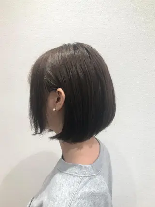 ショート カラー ナカタケ ユウのヘアスタイル