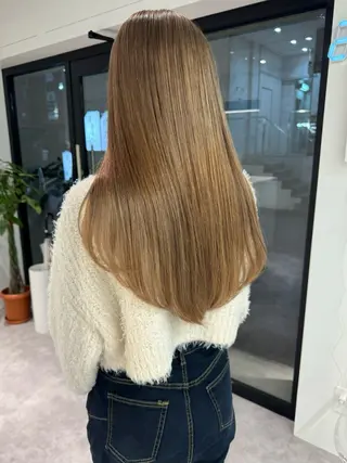 ロング カラー 仲川 和人のヘアスタイル