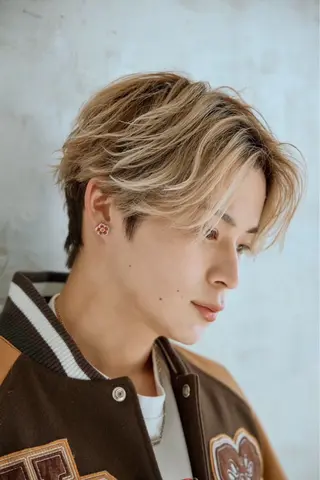 メンズ 野上 麗のヘアスタイル