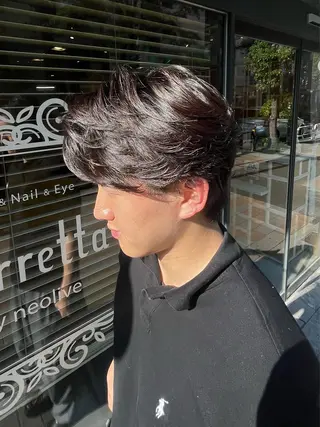パーマ メンズ ヤシロケンタ メンズ特化のヘアスタイル