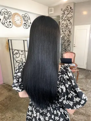 ロング カラー パーマ ヘアアレンジ メンズ 表参道Lise おおいしおりのヘアスタイル