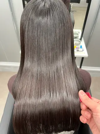 ロング カラー パーマ 🌈艶髪/髪質改善 新宿itouのヘアスタイル