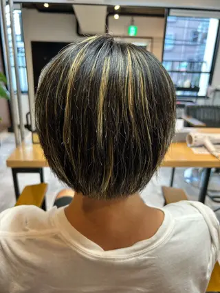 カラー メンズ 相澤 拳のヘアスタイル