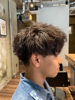 ショート パーマ メンズ Manami ♡のヘアスタイル