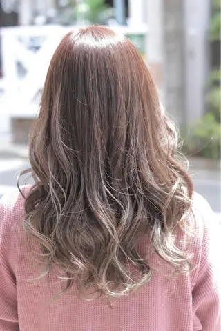 ロング カラー ヘアアレンジ Recess hair所属・川内 政人のヘアスタイル