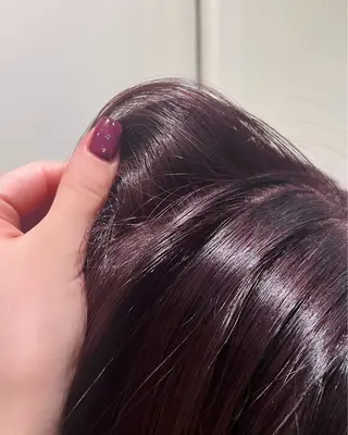 カラー the hinc所属・miyu /大阪 /レイヤーカットのヘアスタイル