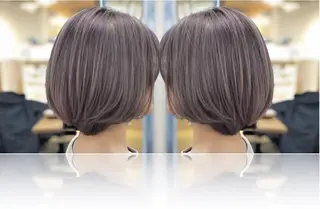 ショート カラー かわさき ともやのヘアスタイル