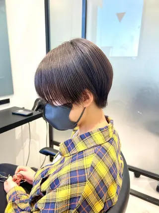 ショート ショートボブ／川崎 子安健太のヘアスタイル