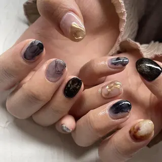 ネイル p.o.n. nuance/個性的のネイルデザイン