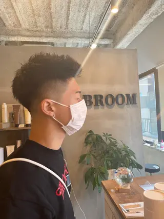 ショート メンズ Men's hair salon First 中百舌鳥店所属・First なかもず 店 YUKIのヘアスタイル